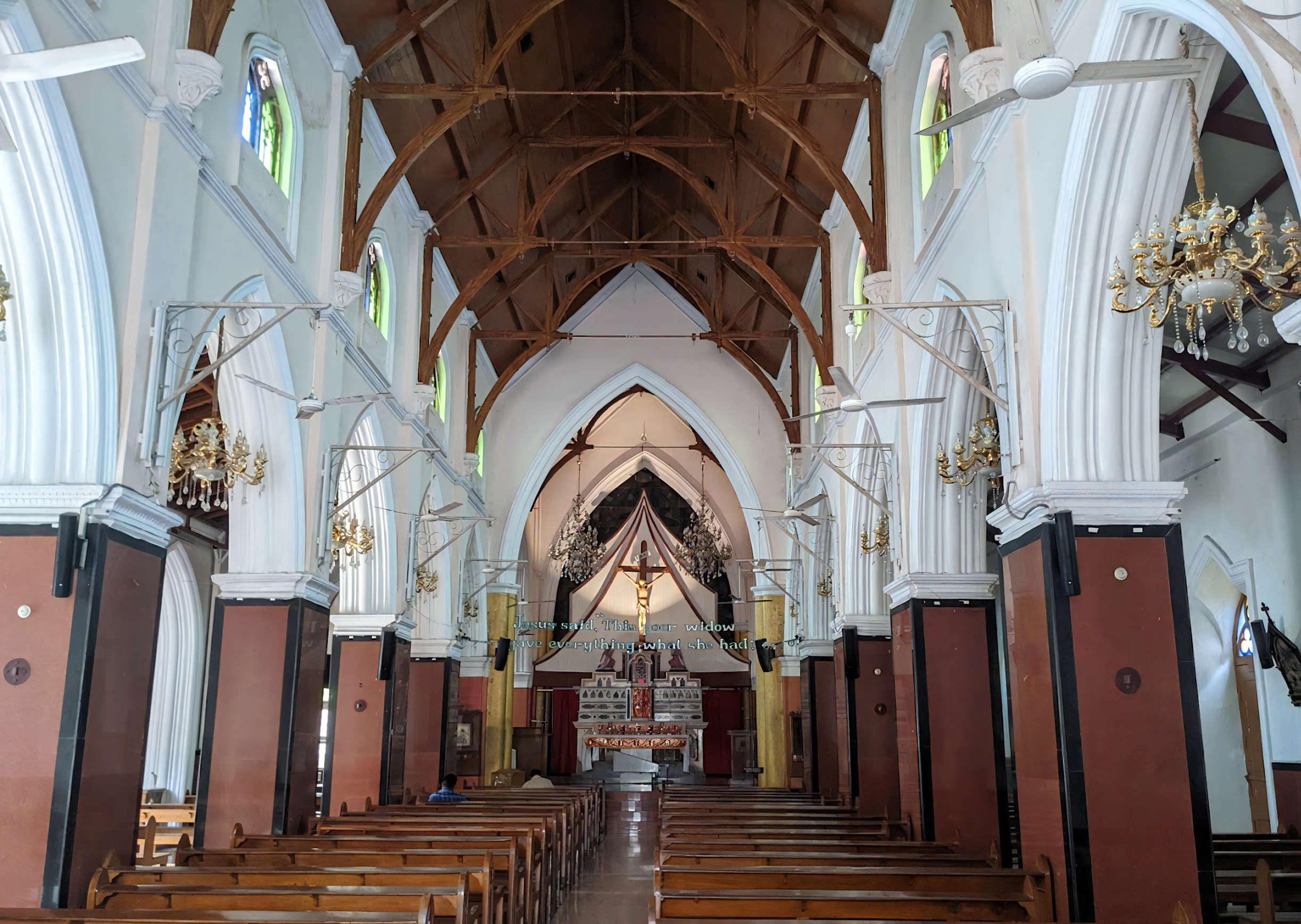 altar of st marys basilica secunderabad