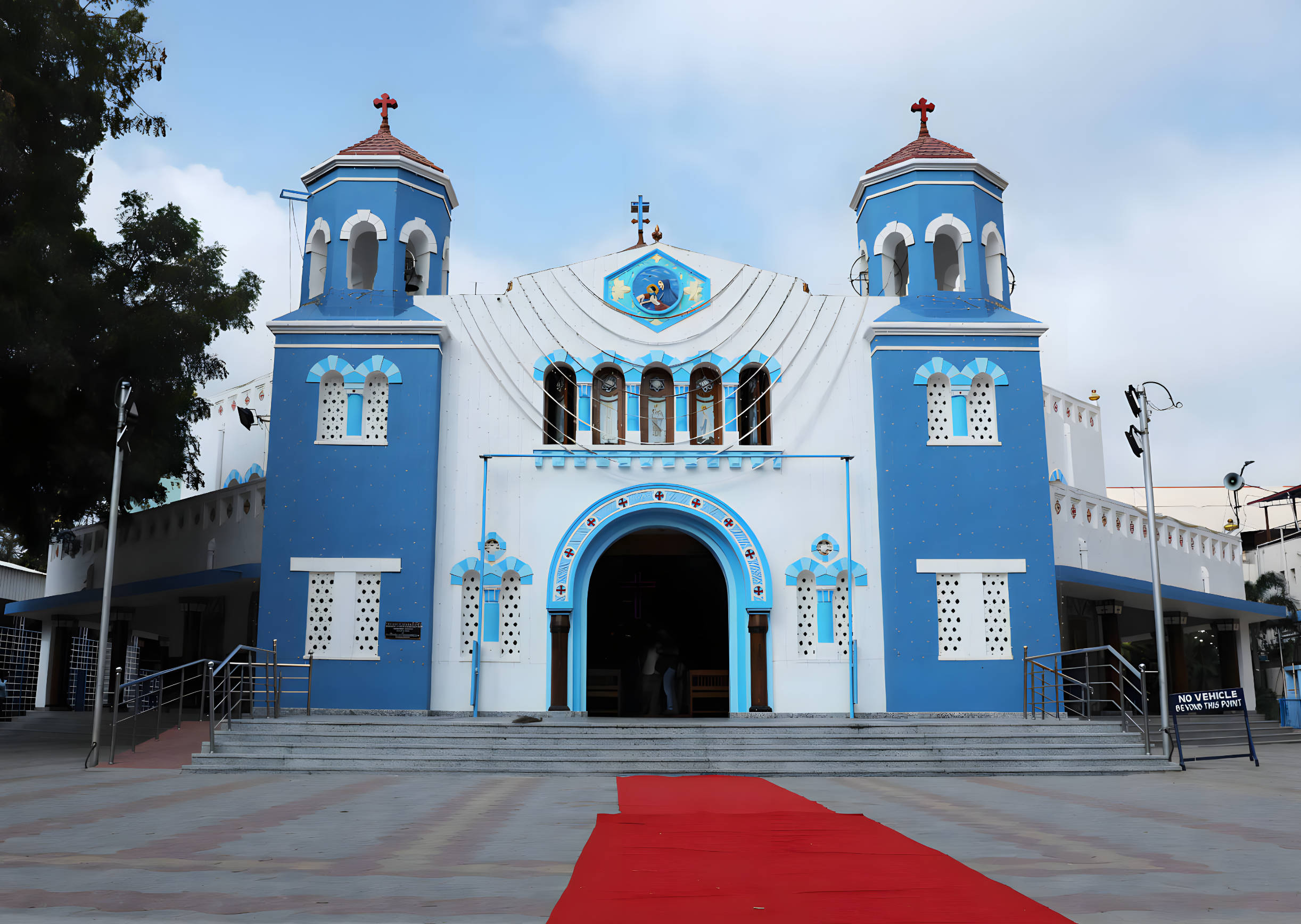 lourdu matha church church colony ramanthapur